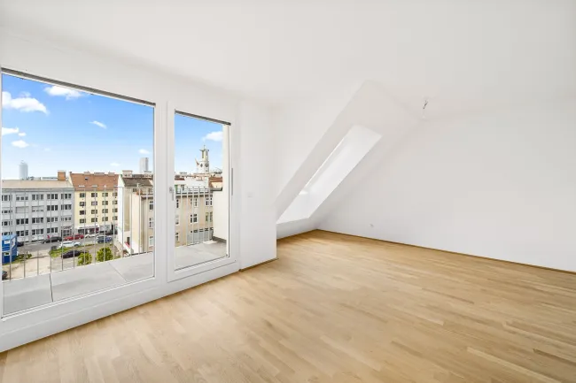 NEUBAU - 72,38 m² Dachwohnung plus 4,19 m2 Terrasse - Bild