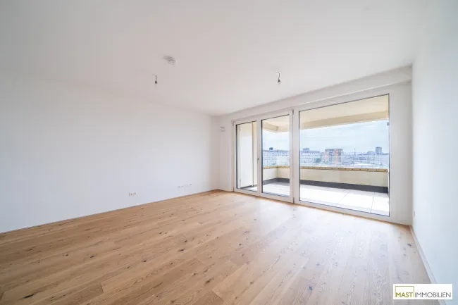*Sofort beziehbar* 2-Zimmer Wohnung mit 12qm Freifläche im 6. OG - Bild