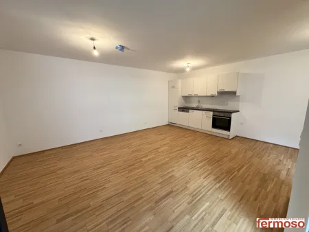 Moderne 2-Zimmer-Wohnung mit Loggia, Einbauküche & Fußbodenheizung im 5. Stock, Wien 1200!