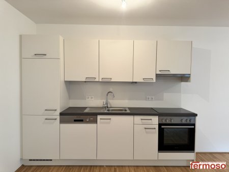Moderne 2-Zimmer-Wohnung mit Loggia, Einbauküche & Fußbodenheizung im 5. Stock, Wien 1200!