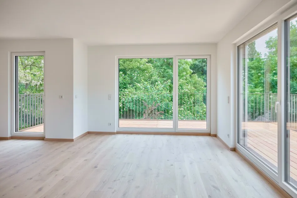 Freier Grünblick & Balkon – moderner Neubau-Erstbezug - Bild