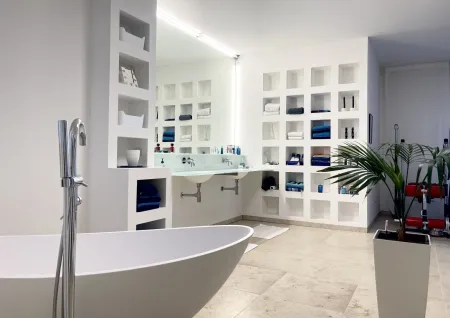 Badezimmer - Dampfdusche - Sauna