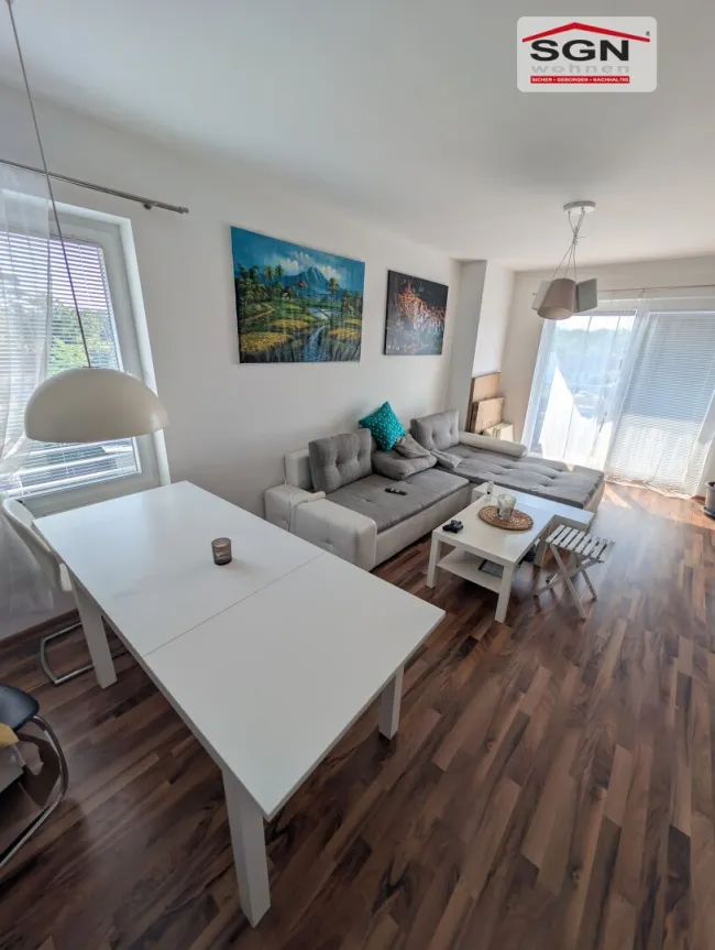 3-Zimmer Genossenschaftswohnung mit Balkon & Garage in Wiener Neustadt! - Bild