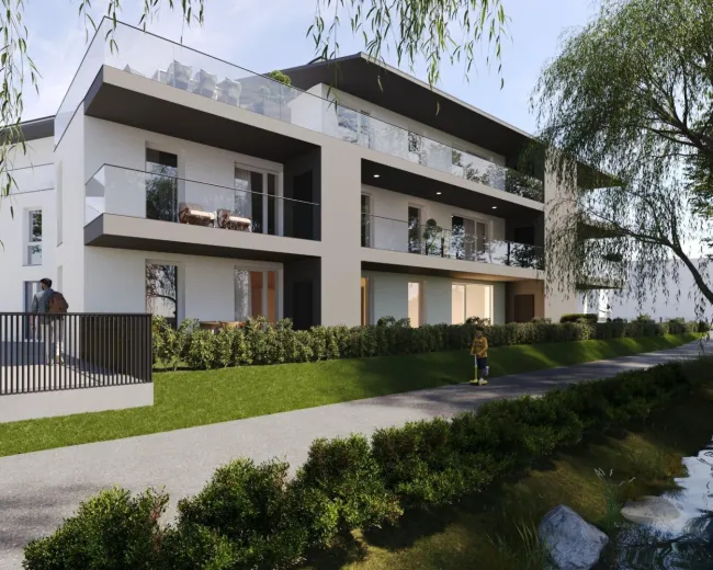 ERSTBEZUG & PROVISIONSFREI: 3-Zimmer Wohnung mit Garten und Terrasse in Weißkirchen an der Traun zu kaufen! - Titelbild