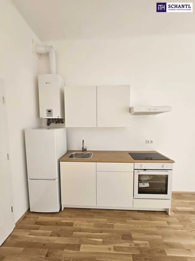 ++ TOP 9 + Die perfekte Starterwohnung Nähe Lugner City ++ uneinsichtiges Hochparterre + Küchenzeile inklusive - Bild