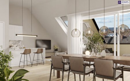 Exklusives Penthouse – Wohnen auf höchstem Niveau in Herzen von Graz! Provisionsfrei!
