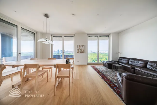 4-Zimmer Wohnung mit Traumblick über Prater und Skyline by Lifestyle Properties