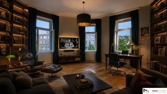 Lichtdurchflutete Altbau-Eckwohnung mit großzügigem Raumgefühl - Bild