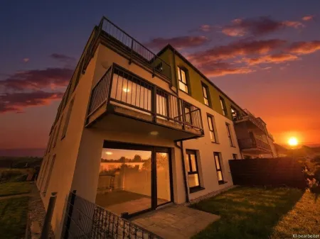 Neubau: Besonders schöne ca. 54 m² Wohnung mit Balkon