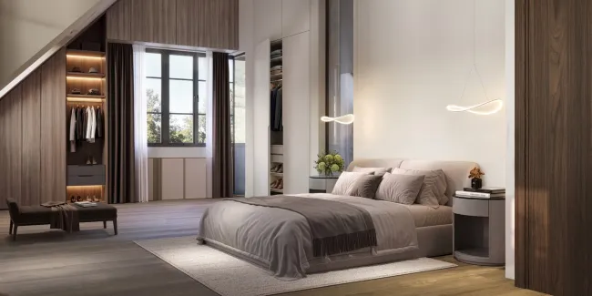 Visualisierung Schlafzimmer