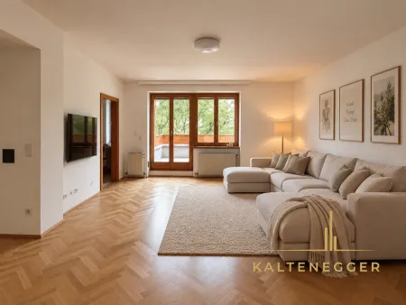 Großzügige Familienwohnung mit zwei Terrassen & Weitblick