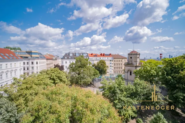 Blick auf den Anton-Baumann-Park