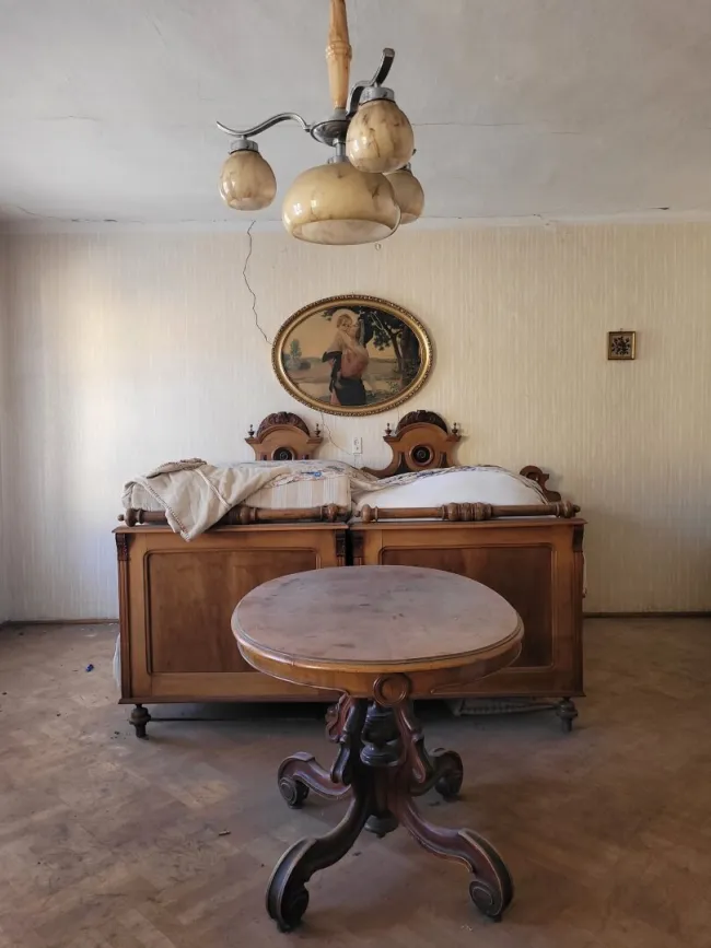 Altes Haus Schlafzimmer
