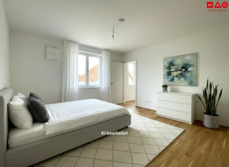 Möblierungsvorschlag Schlafzimmer KI generiert