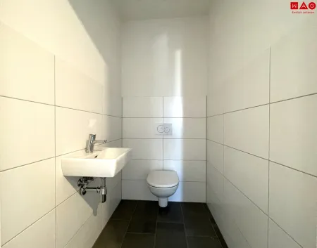 WC mit Handwaschbecken
