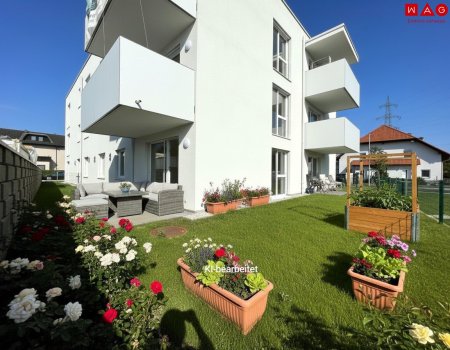 Möblierungsvorschlag KI generiert Garten