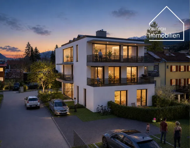 Exklusiver NEUBAU in INNSBRUCK AMRAS – 5 hochwertige Eigentumswohnungen in ruhiger Sackgassenlage - Bild