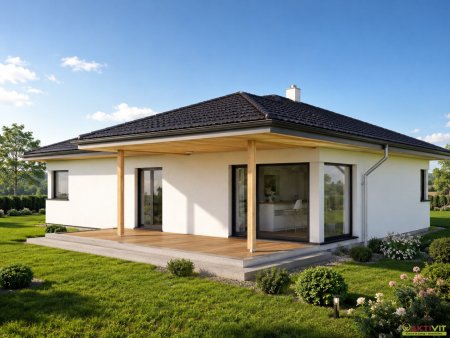 Schlüsselfertig Bungalow inkl. Bodenplatte und Grundstück! - All Inklusive Preis + Küchengutschein. Jetzt Traumhaus sichern.