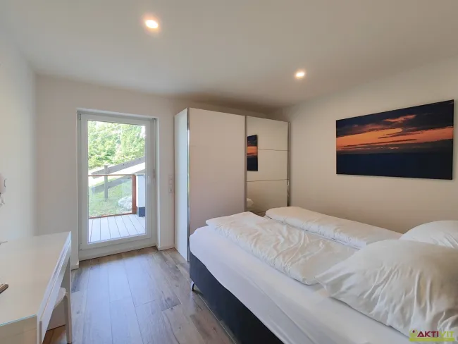 Modernes Apartment mit großem Balkon, Sauna und Garage im steirischen Salzkammergut - Bild