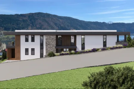 VILLA LOVINAS - Architektur, Weite und Lebensqualität über dem Ossiacher See