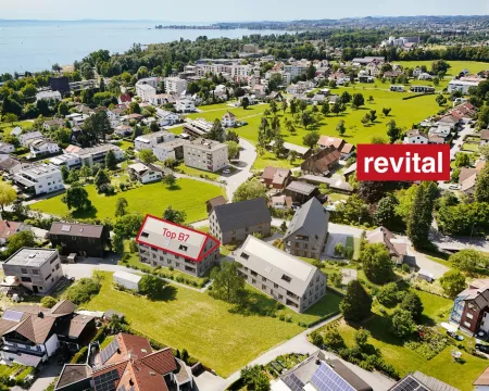 Dachgeschosswohnung mit Seeblick - Wohnen am Funkenweg - Ruhelage im Zentrum - Top B7