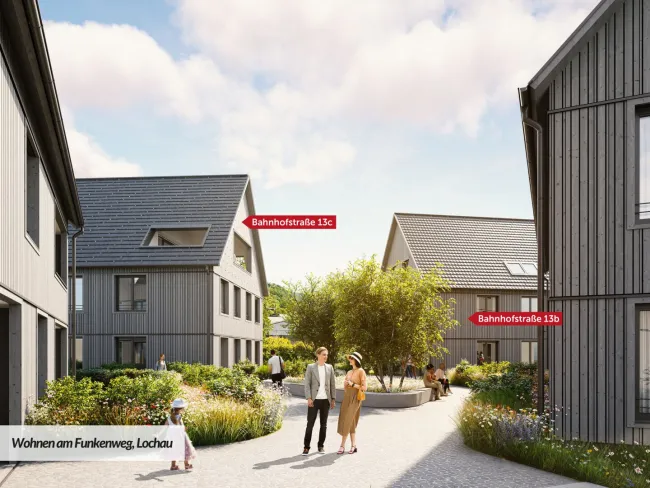 Gartenwohnung in Seenähe - Wohnen am Funkenweg - Ruhelage im Zentrum - Top B2 - Bild