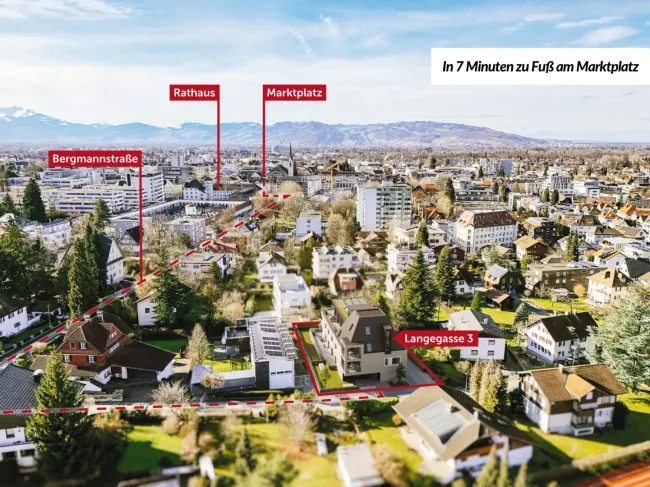 Terrassenwohnung in stilvoller Kleinwohnanlage – Morgensonne und Bergblick inklusive - Bezugsbereit Ende 2026 - Top 5 - Bild
