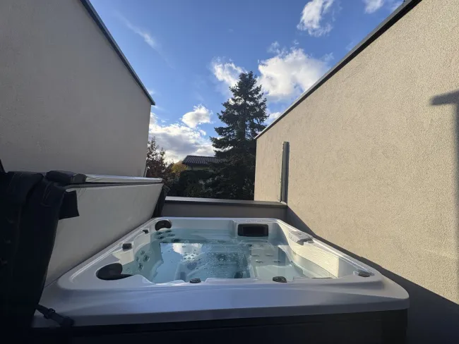 Whirlpool auf der Terrasse