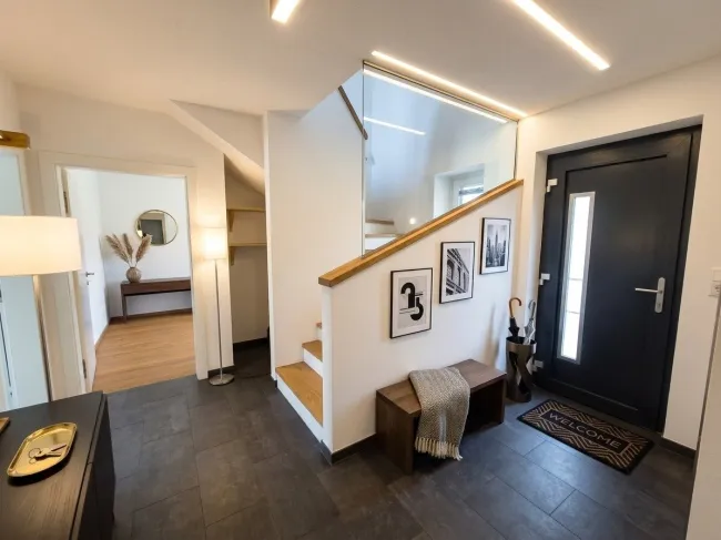 Flur mit Garderobe
