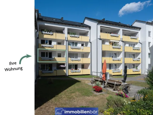 Balkon der Wohnung