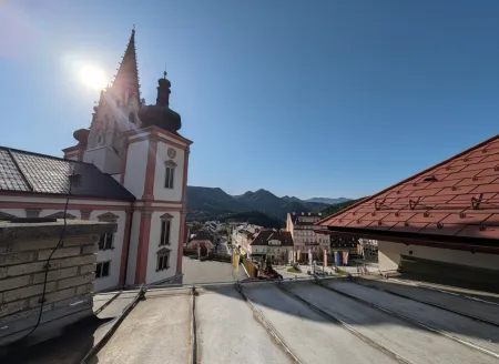 Aussicht vom Dach