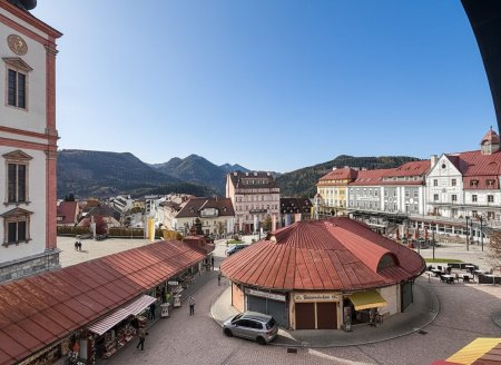 Aussicht vom Balkon