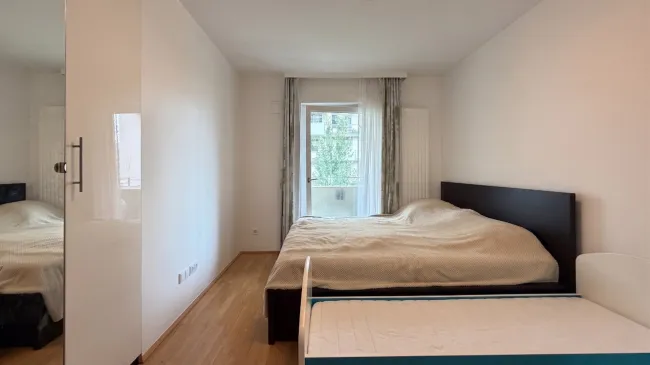 3-Zimmer-Wohnung in der Seestadt Aspern — 77 m², 3. OG, Süd-Ost - Bild