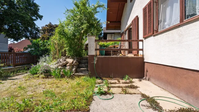 Hinterer Teil Garten