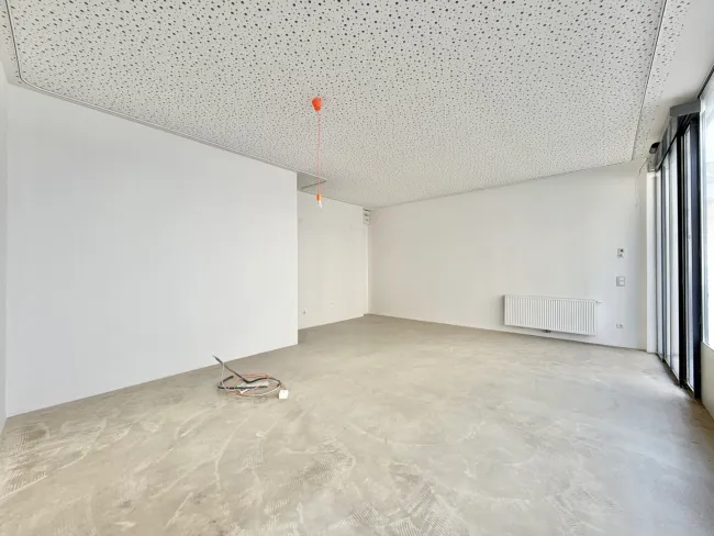 REPRÄSENTATIVES GESCHÄFTSLOKAL MIT GLASFRONT + LAGERHALLE NÄHE TABORSTRASSE ZU VERMIETEN - Bild