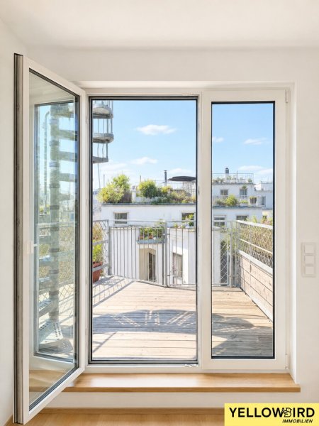 2-Zimmerwohnung mit Dachterrasse I 360 Grad I mit Blick auf Donau