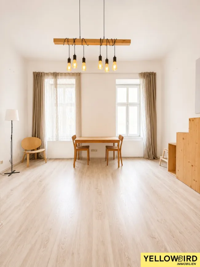 1-Zimmeraltbauwohnung I zentrale Lage I Hofseitig - Bild