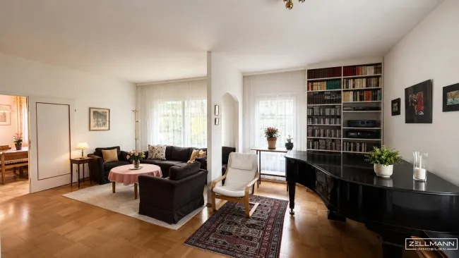 Grünes Wohnen in Hietzing – Liegenschaft mit Grundstück, Substanz und Entwicklungspotenzial nahe dem Lainzer Tiergarten | ZELLMANN IMMOBILIEN - Bild