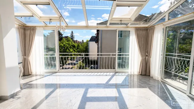 „Dachgeschosswohnung mit privatem Lift, Wintergarten und Garage in absoluter Toplage Hietzing“ | ZELLMANN IMMOBILIEN - Bild