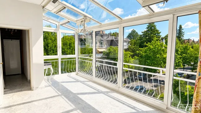 „Dachgeschosswohnung mit privatem Lift, Wintergarten und Garage in absoluter Toplage Hietzing“ | ZELLMANN IMMOBILIEN - Titelbild