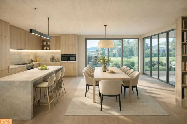Exklusives Wohnen mit großem Garten – 3-Zimmer-Wohnung in Pinsdorf bei Gmunden - Bild