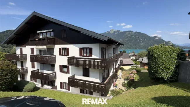 Seltene Gelegenheit am Wolfgangsee. Eigentumswohnung mit Zweitwohnsitzwidmung - Bild