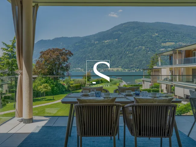 SEE. EXKLUSIV. PRIVAT. | Neuwertige Designerwohnung direkt am Ossiachersee | Eigener Seezugang - Titelbild