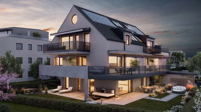 Großzügige Dachgeschoss Wohnung mit 47m² Galerie in Liefering - Bild