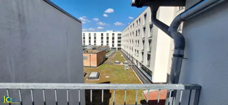 Ausblick vom Balkon