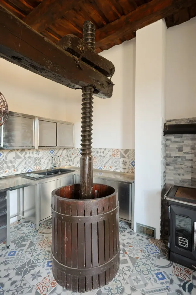 Nirosta Küche im Presshaus