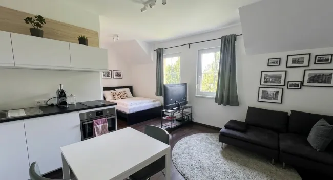 Vollmöbliertes 1-Zimmer-Apartment – sofort bezugsbereit - Titelbild