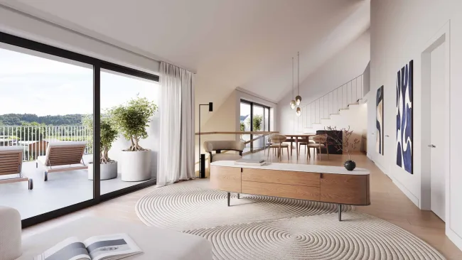 Wohnbereich Penthouse