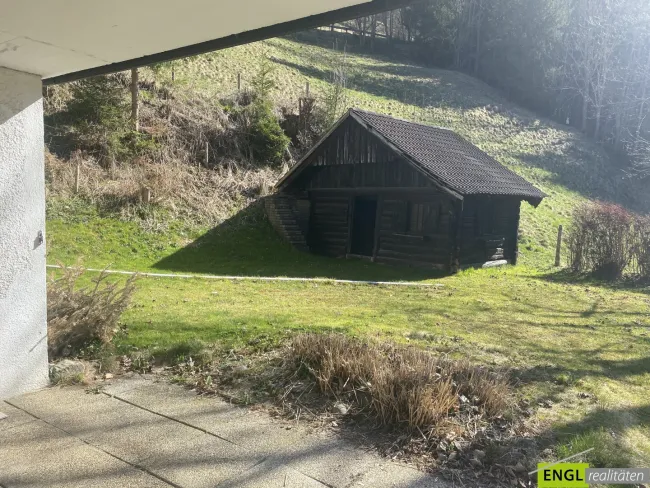 Blick von der Terasse