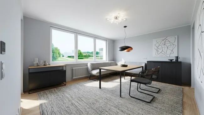 Ausstattungsbeispiel Wohnen/Essen